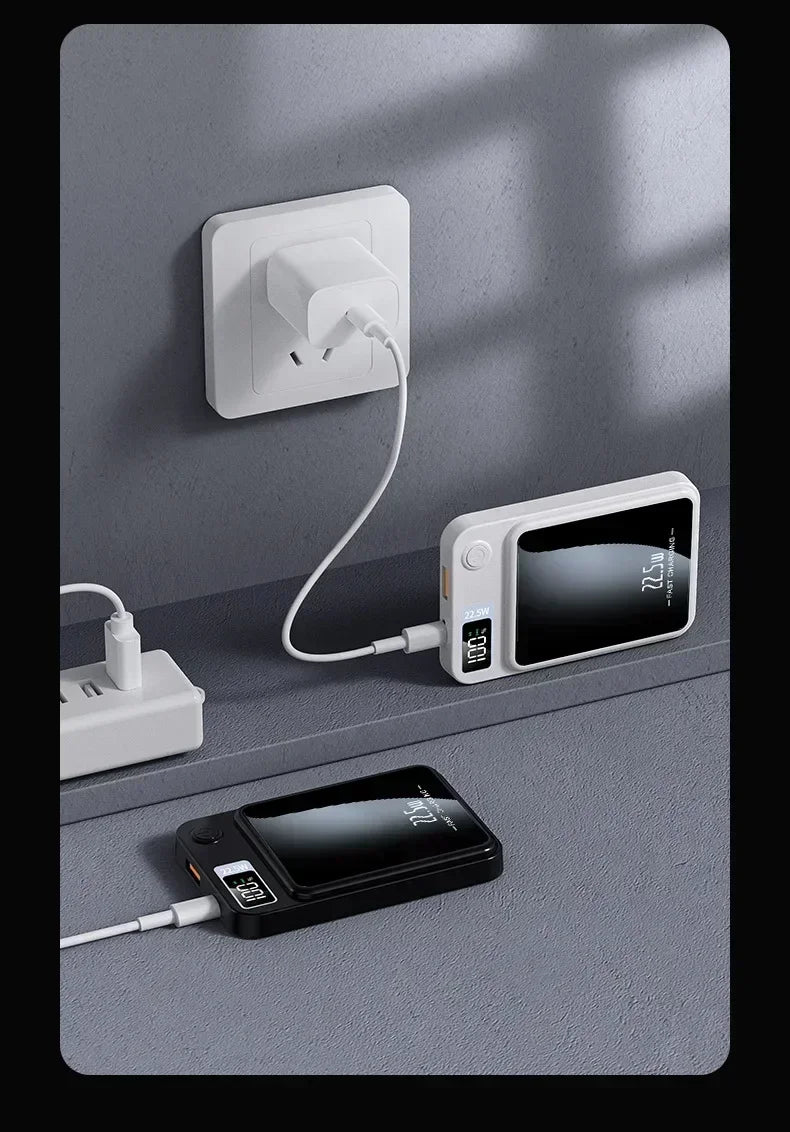 Magnetic Power Bank 50000mAh Large Capacity Wireless Fast Charging