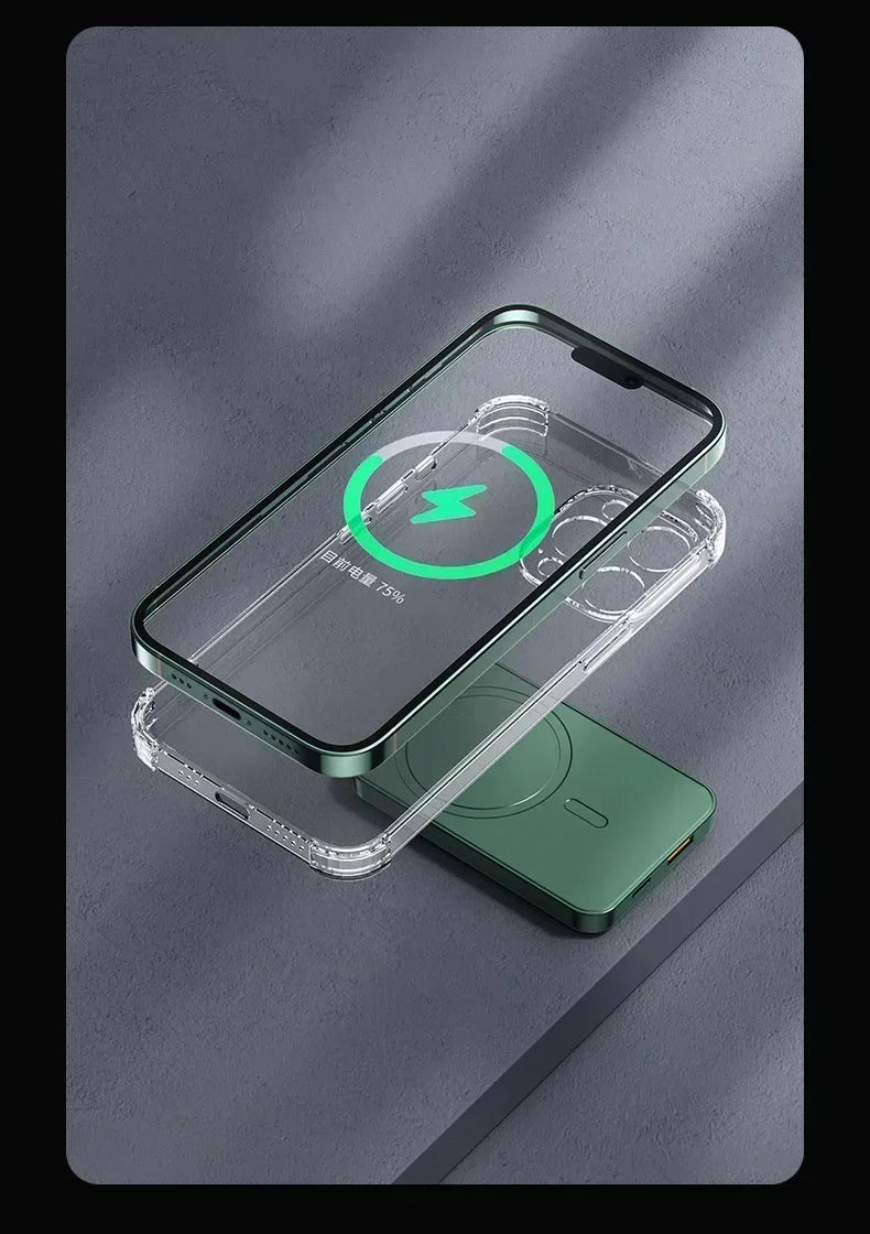 Magnetic Power Bank 50000mAh Large Capacity Wireless Fast Charging