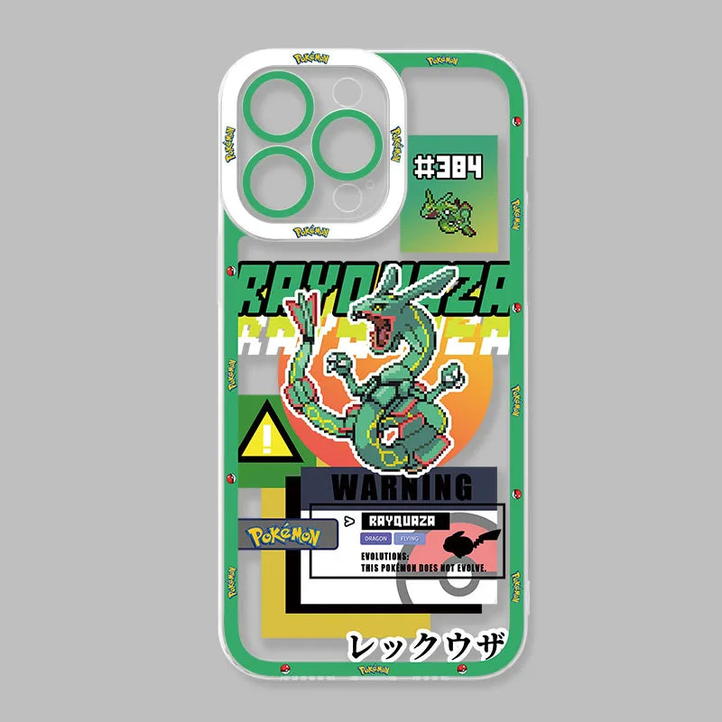 Anime P-Pokemon Cool Mewtwo Phone Case For iPhone 17 Air 15 14 13 12 11 Pro Max 16 15 14 Plus Shockproof Soft Silicone Cover