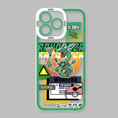 Anime P-Pokemon Cool Mewtwo Phone Case For iPhone 17 Air 15 14 13 12 11 Pro Max 16 15 14 Plus Shockproof Soft Silicone Cover