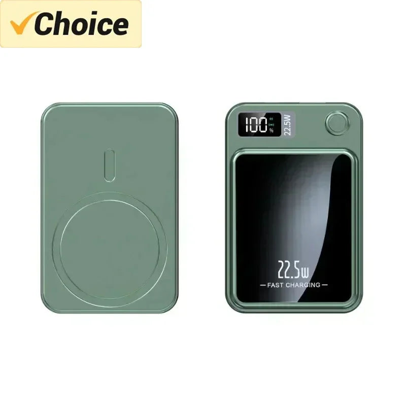 Magnetic Power Bank 50000mAh Large Capacity Wireless Fast Charging
