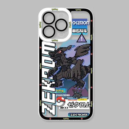 Anime P-Pokemon Cool Mewtwo Phone Case For iPhone 17 Air 15 14 13 12 11 Pro Max 16 15 14 Plus Shockproof Soft Silicone Cover