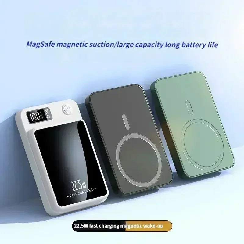 Magnetic Power Bank 50000mAh Large Capacity Wireless Fast Charging