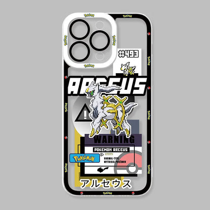 Anime P-Pokemon Cool Mewtwo Phone Case For iPhone 17 Air 15 14 13 12 11 Pro Max 16 15 14 Plus Shockproof Soft Silicone Cover