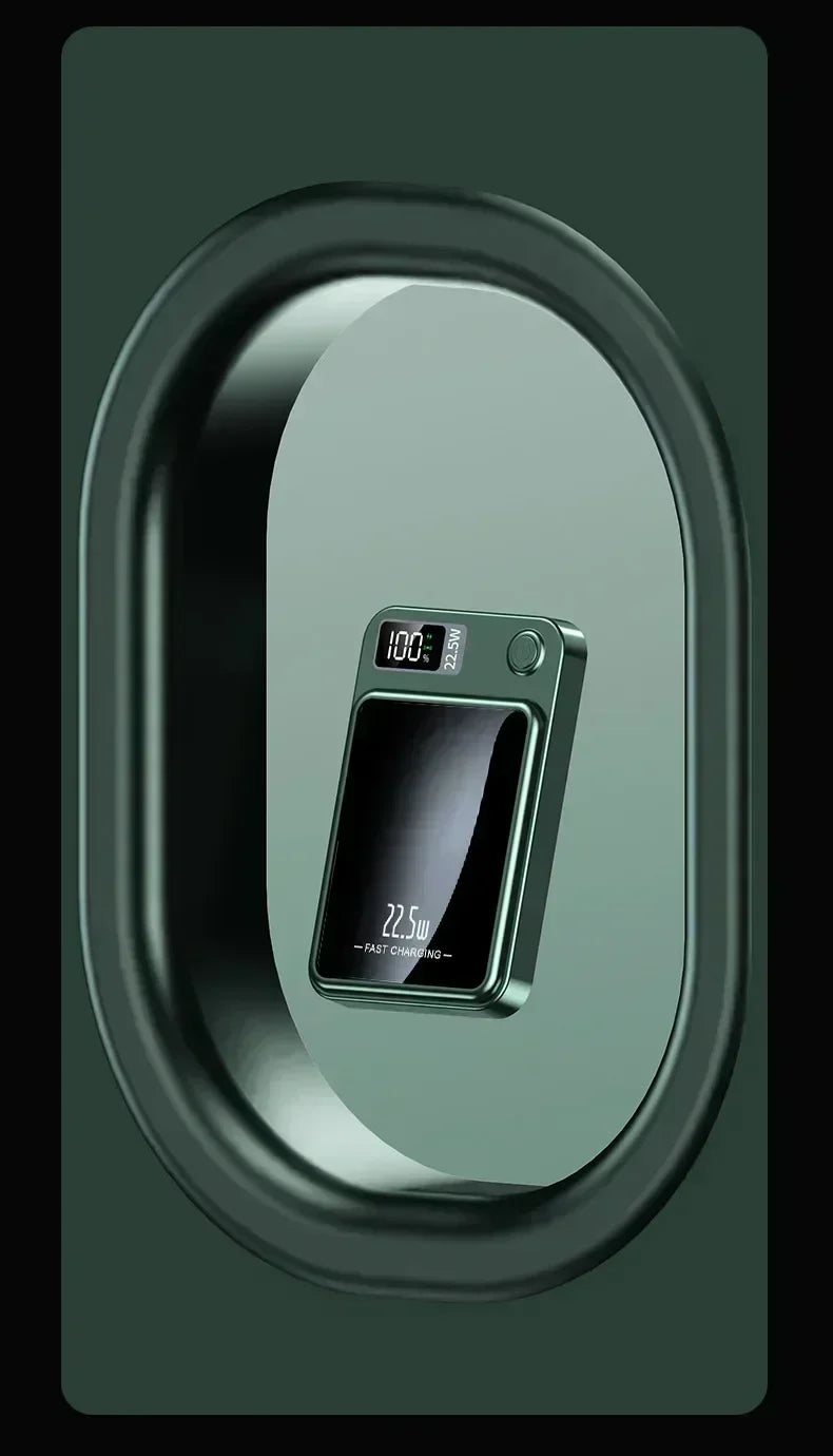 Magnetic Power Bank 50000mAh Large Capacity Wireless Fast Charging